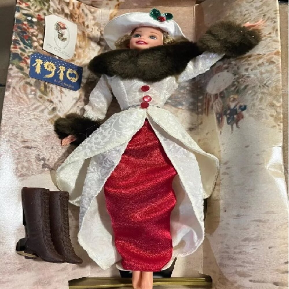 Special Edition Hallmark Holiday Memories Barbie Doll 1995 14106